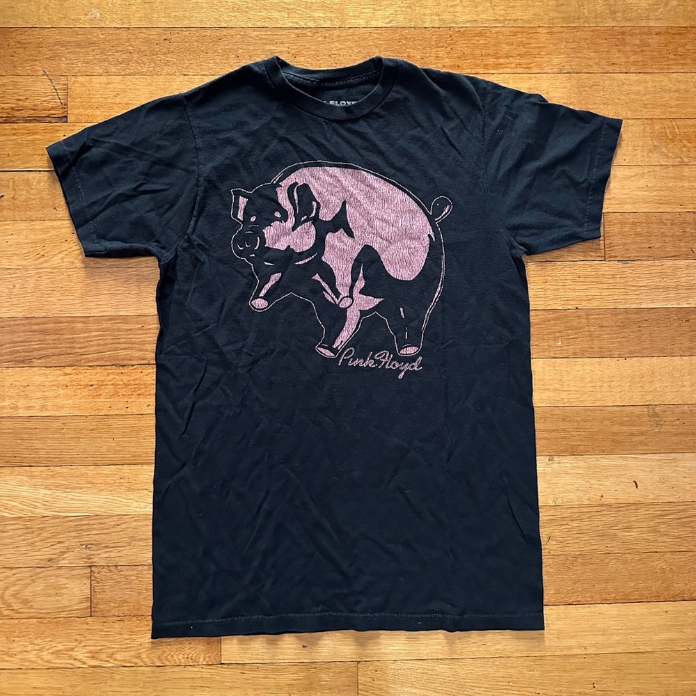 PINK FLOYD ANIMALS T SHIRT (2013) SIZE MENS MEDIUM PINK PIG OFFICIAL